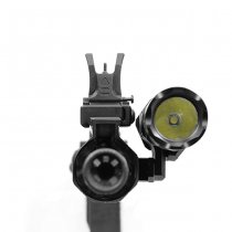Leapers Keymod Offset Flashlight Ring Mount - Black