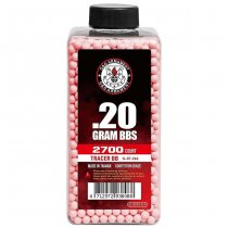 G&G 0.20g Tracer BBs 2700rds - Red