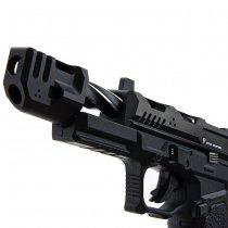 EMG Strike Industries ARK-17 Comp Gas Blow Back Pistol - Black
