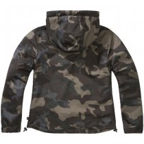 Brandit Ladies Windbreaker Frontzip - Darkcamo - 4XL