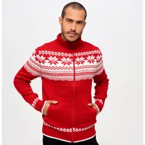 Brandit Cardigan Norweger - Red - M