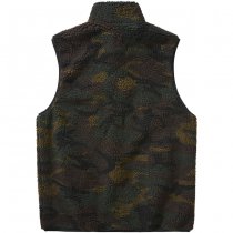 Brandit Teddyfleece Vest Men - Woodland - 2XL