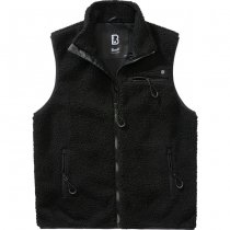 Brandit Teddyfleece Vest Men - Black - S