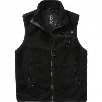 Brandit Teddyfleece Vest Men - Black - 3XL