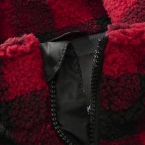Brandit Teddyfleece Vest Men - Red / Black - 4XL