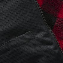 Brandit Teddyfleece Jacket - Red / Black - M
