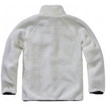 Brandit Teddyfleece Jacket - White - L