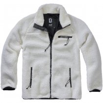 Brandit Teddyfleece Jacket - White - 5XL