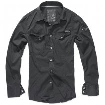 Brandit Shirt Slim - Black - 5XL