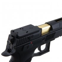KJ Works CZ P-09 Optic Ready Gas Blow Back Pistol - Black