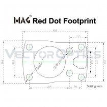 Vector Optics Frenzy-S 1x17x24 MIC 3 MOA Red Dot - Black