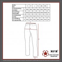 MFH US ACU Field Pants Ripstop - AT Digital - XL