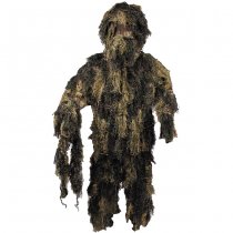 MFH Ghillie Camouflage Suit - Woodland - M/L