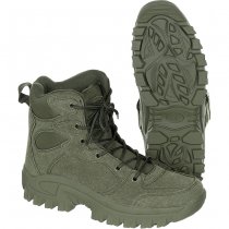 MFH Ankle Boots Commando - Olive - 45