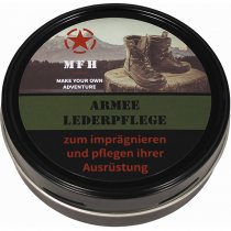 MFH Army Shoe Polish 150 ml Tin - Black