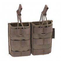 Clawgear 5.56mm Open Double Mag Pouch Core - RAL 7013