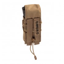 Clawgear 5.56mm Single Mag Stack Flap Pouch Core - Coyote