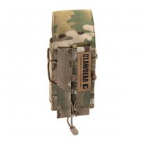 Clawgear 5.56mm Single Mag Stack Flap Pouch Core - Multicam