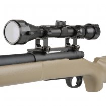 Snow Wolf M24 Military Sniper Rifle Bipod & Scope Set - Dark Earth