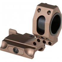 Aim-O Auto Lock Cantilever 25.4 / 30mm Tactical QD Scope Mount - Dark Earth