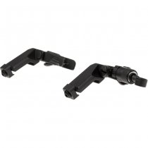 Ares Offset Flip-Up Sights Type B - Black