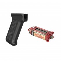 Ares Super High Torque Slim Motor & AK Slim Pistol Grip - Black