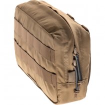Clawgear Large Horizontal Utility Pouch Core - Coyote