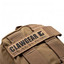Clawgear Small Horizontal Utility Pouch Core - Coyote