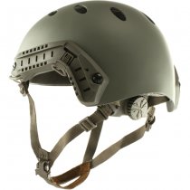 FMA FAST Helmet PJ Carbon Fiber Version - Foliage Green - L/XL