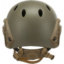 FMA FAST Helmet PJ Carbon Fiber Version - Tan - L/XL