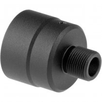 G&G MP9 Silencer Adapter 14mm CCW - Black