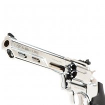 HFC 6 Inch Gas Non Blow Back Revolver - Silver