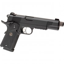 KJ Works M1911 MEU TBC Co2 Blow Back Pistol - Black