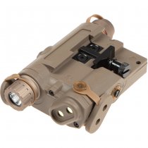 WADSN LA-5C UHP Illuminator / Laser Module Green & IR - Dark Earth
