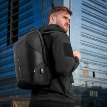 M-Tac Backpack Urban Line Anti Theft Shell Pack - Dark Grey