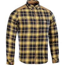 M-Tac Redneck Shirt - Navy Blue / Yellow - L - Long