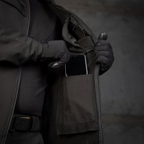 M-Tac Soft Shell Police Jacket - Black - 2XL