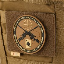 M-Tac Tactical Morale Patch Panel MOLLE 120x85 - Coyote