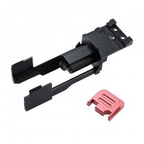 Dynamic Precision VFC Glock 17 Enhanced Bolt & Back Plate Type A - Red