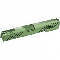 Dr.Black Marui Hi-Capa 5.1 GBB Slide Type 300R Aluminium V2 - Green