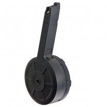 Action Army AAP-01 350rds Gas Blow Back Pistol Drum Magazine - Black