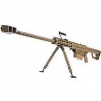 Snow Wolf Barrett M82A1 Spring Sniper Rifle Set - Tan