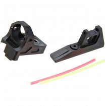 5KU Action Army AAP-01 GBB Ghost Ring Sight Set - Black